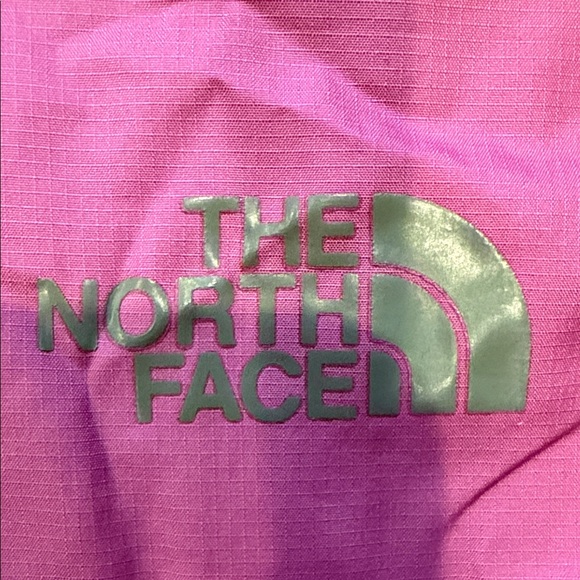 The North Face Girls Stowaway Windbreaker Jacket L 14/16 Pink Floral - Picture 14 of 16
